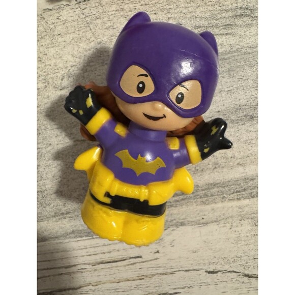 Mattel Little People Fisher-Price DC Comics Super Heroes Pizza Delivery Set 6 - Picture 5 of 12